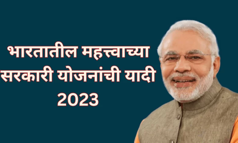 List of Important Government Schemes in India 2023_11zon