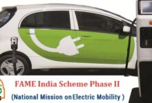 Fame India Scheme 2024 Government subsidy scheme for purchase of electric vehicles